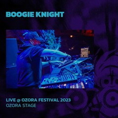 Boogie Knight @ Ozora 2023 | Ozora Stage