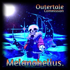 Melanohelius. (Outertale) (Commission)