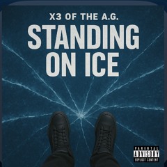STANDING ON ICE