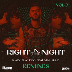 QHM748 - Black Flamingo Feat. Mar Shine - Right In The Night (Alex Ramos Remix)