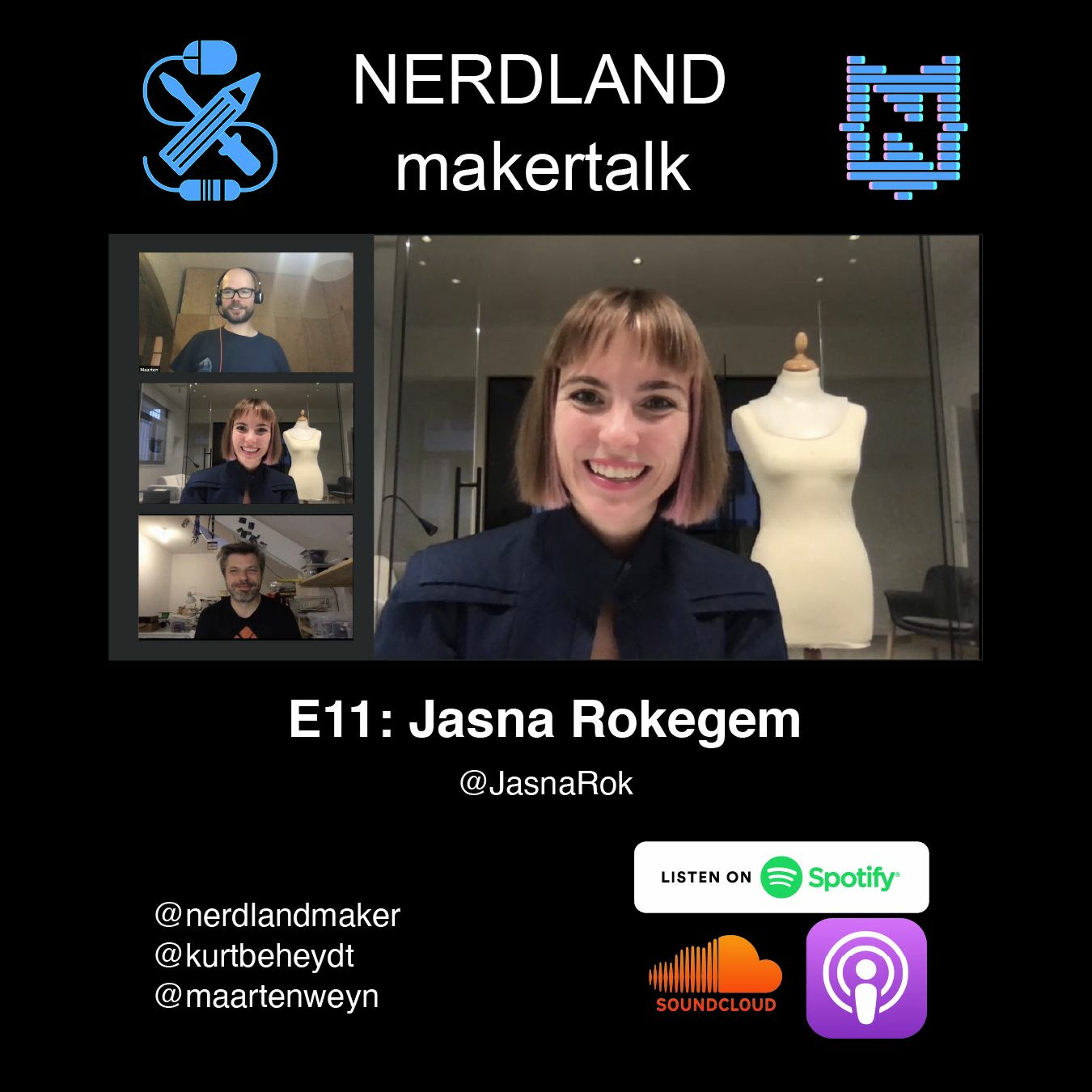 Nerdland Makertalk, podcast over makers
