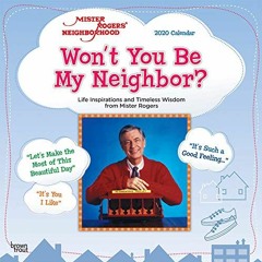 𝘿𝙊𝙒𝙉𝙇𝙊𝘼𝘿 PDF 📒 Mister Rogers' Neighborhood 2020 12 x 12 Inch Monthly Squa