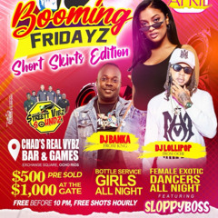 BOOMING FRIDAY LIVE AUDIO DJ LOLLIPOP