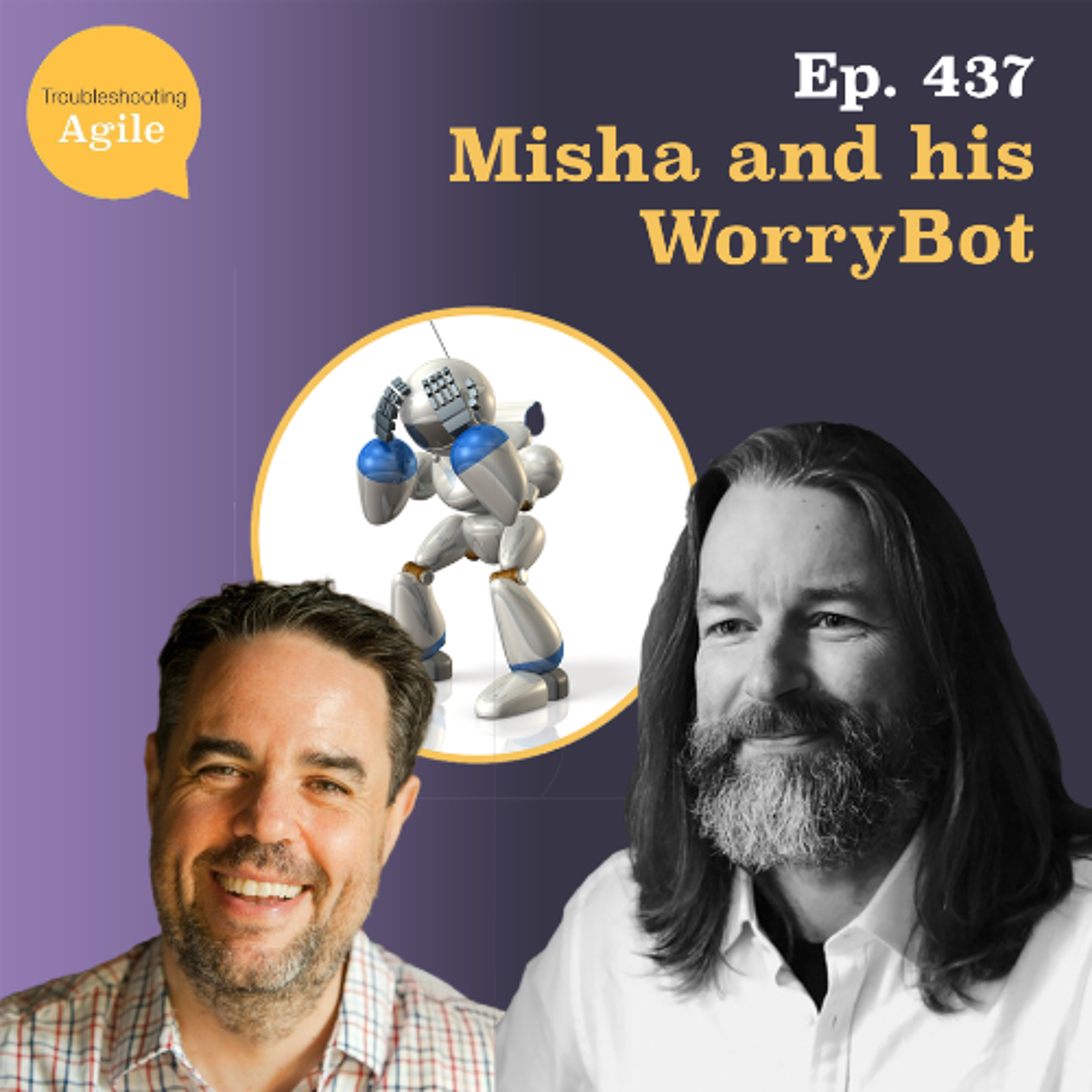 Misha and his WorryBot episode artwork