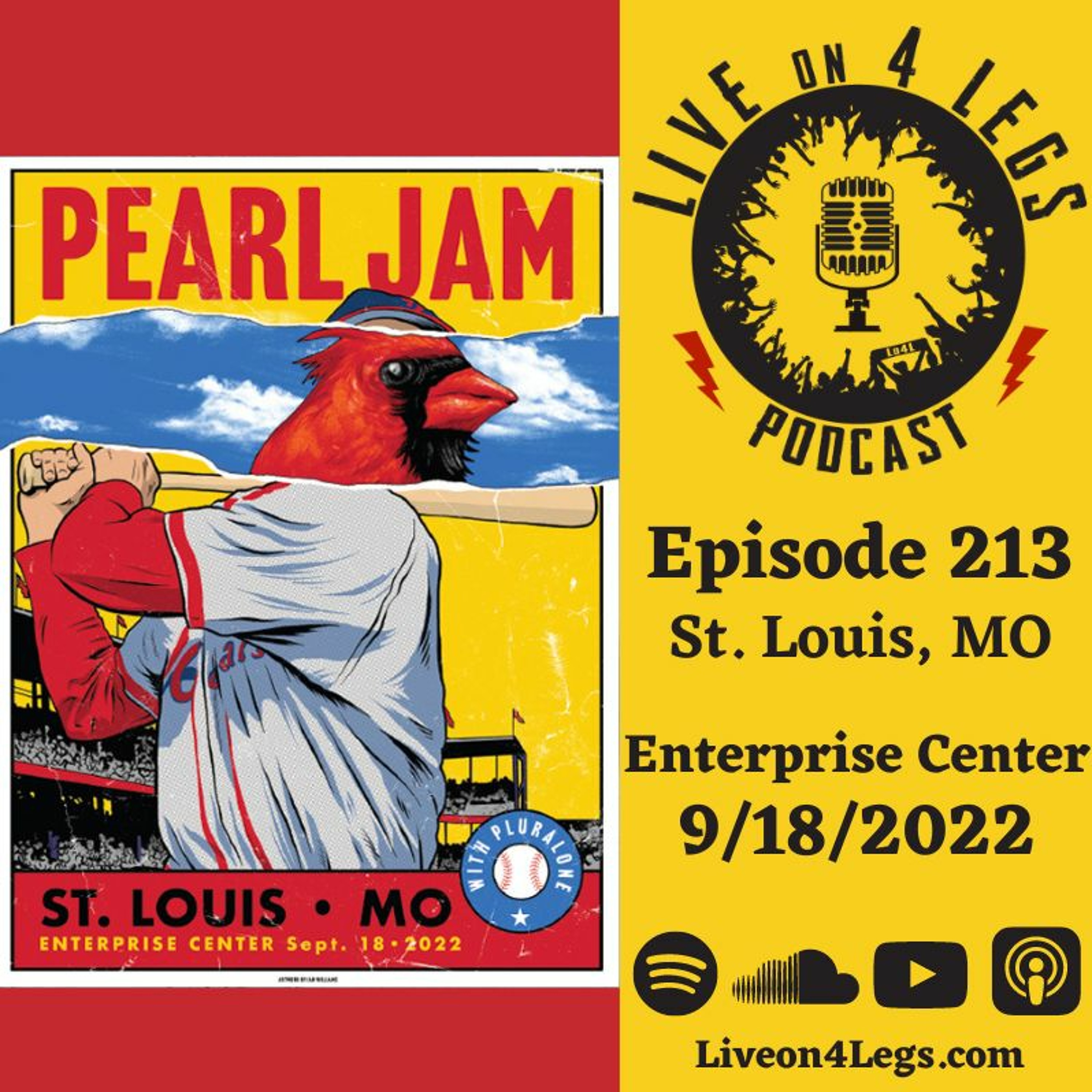 Live On 4 Legs: Pearl Jam Podcast