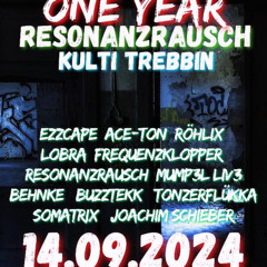 TonZerflükka @ONE YEAR RESONANZRAUSCH 14.09.2024 KULTURHAUS TREBBIN