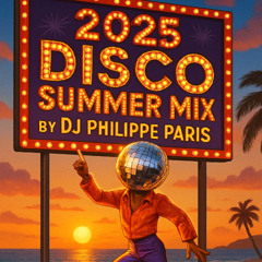 2025 DISCO SUMMER MIX by DJ PHILIPPE PARIS