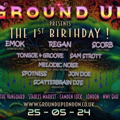 Scatterbrain DJs @ Ground 1st B-day!