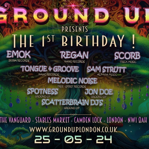 Scatterbrain DJs @ Ground 1st B-day!