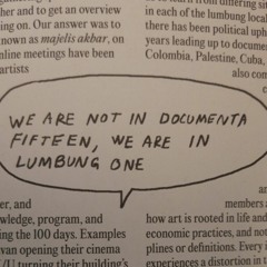 How to share the practice of Lumbung