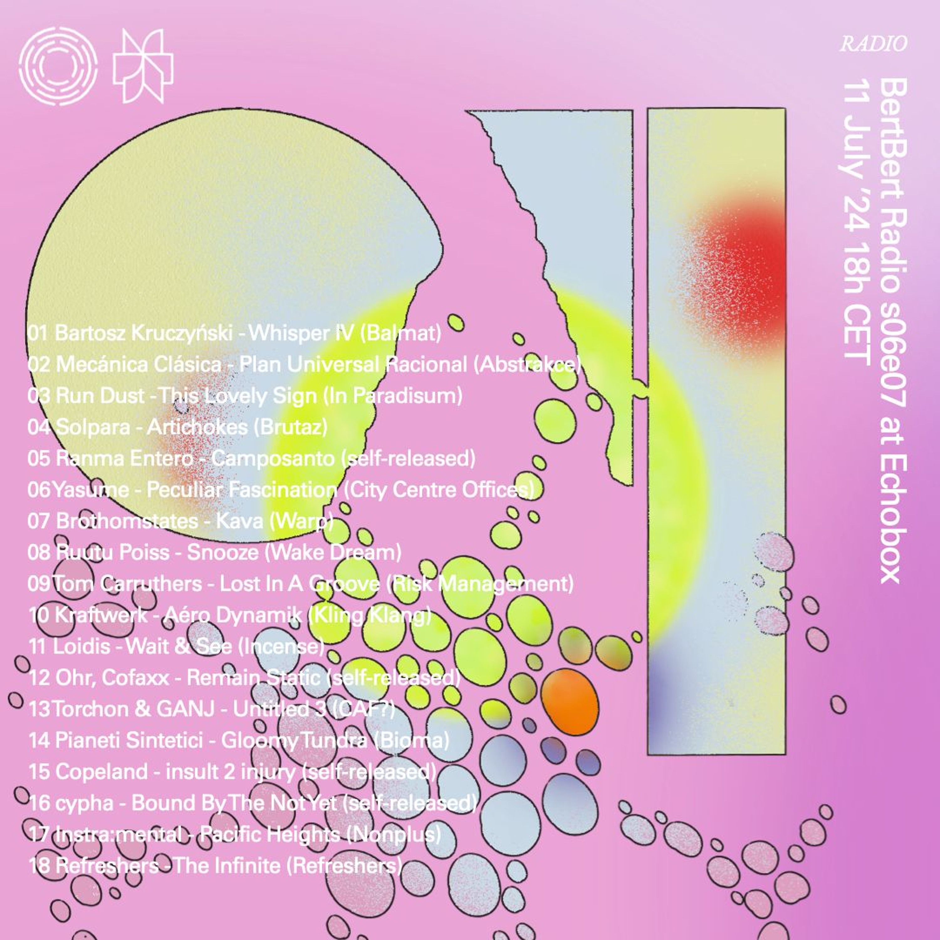 BertBert Radio s06e07 at Echobox Radio 11-07-24 episode artwork