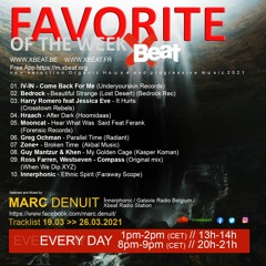 Favorite Of The Week // Xbeat Radio Week 10.03-26.03.21