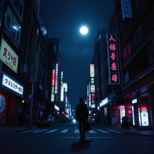 RICKY | Mixtape #21 Night walk with booze in TOKIO
