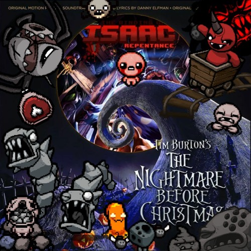 The Binding of Isaac but it's The Nightmare Before Christmas