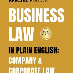 Audiobook Business Law In Plain English Company & Corporate Law Master Key