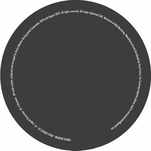 PREMIERE: Enrico Mantini - Logical Possession [Bold Choices]