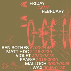 Malloch x Hilltown Disco (12/2/21)