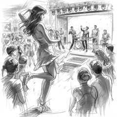 The Girl In Black And White