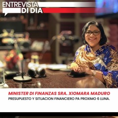 6/12/2021 - Minister di Finanzas Sra. Xiomara Maduro