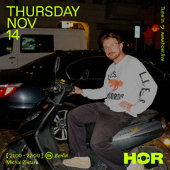 Michal Zietara  HÖR November 14 2024