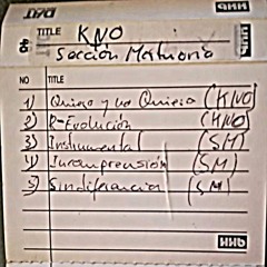 02- R-Evolución - K.N.O. [K.N.O. / SEKZIÓN MORTUORIA→ Split / Jammin´]