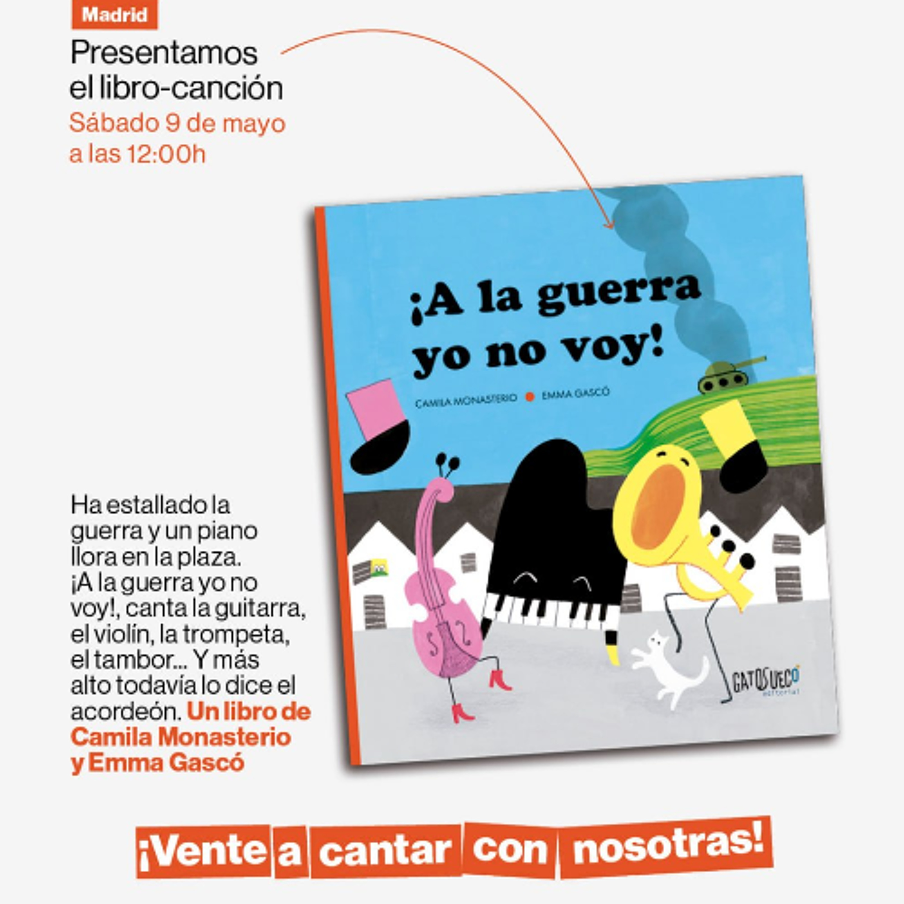Presentación libro canción "¡A la guerra yo no voy!" episode artwork