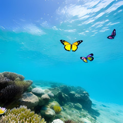 Butterflies in the Waves