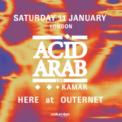 Kamar Warm-up for Acid Arab at HERE at Outernet - 11.01.25