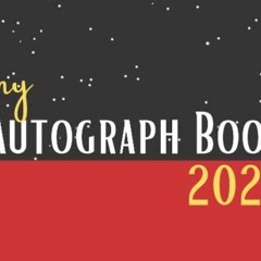 KINDLE 2023 Autograph Book: Signature & Photo Book, Blank Unlined Memory Album Photo, To Collect