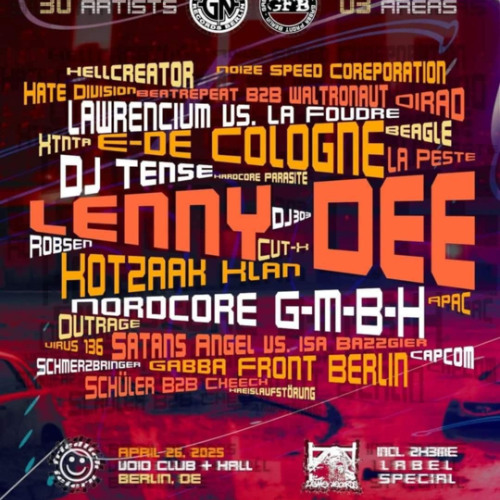 Lawrencium_-_Brainfire-2X3ME Floor@VOIDBerlin