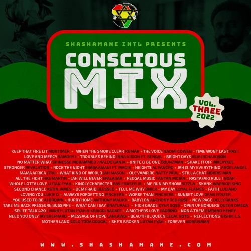 SHASHAMANE INT'L - PRESENT - CONSCIOUS MIX VOL 3 (2022)