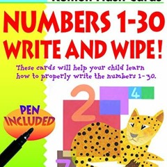 [Read] EPUB 📌 Numbers 1-30 Write & Wipe (Kumon Flash Cards) by  Kumon Publishing EBO