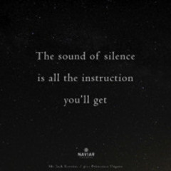 Silence of Sound (HaikuChallenge548)