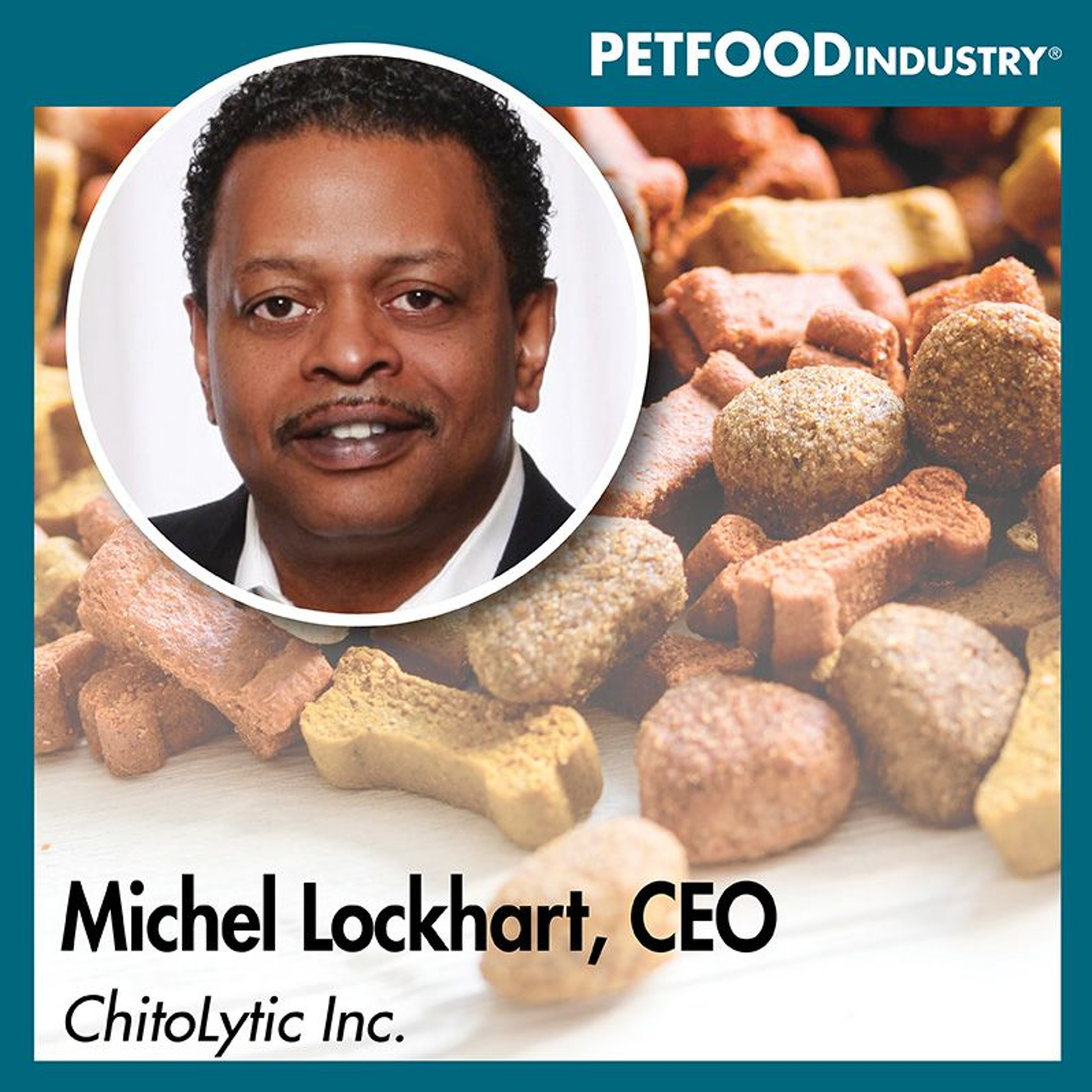 Shrimp byproducts in pet food with Michel Lockhart of ChitoLytic episode artwork