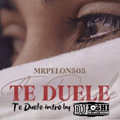 Te Duele - Mr Pelon 503 - Intro by DJ Joshi 503.