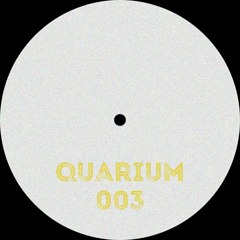 Premiere : Quarium - dont forget (QUARIUM003)
