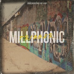 MILLPHONIC - TRIGGER [UNDERGROUND OLDSCHOOL HIP-HOP BEAT 87bpm F#m]
