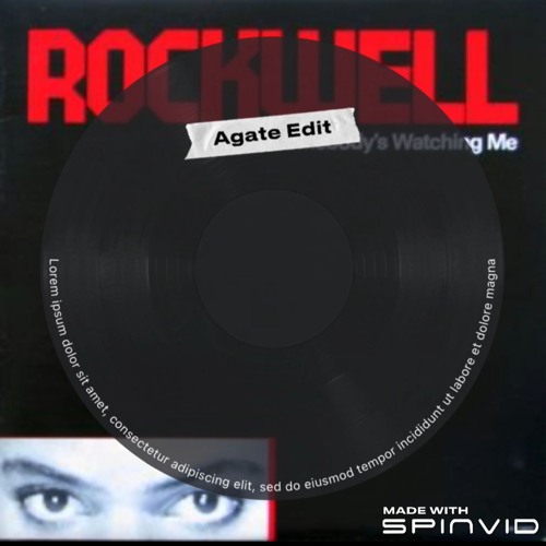 Somebody's Watching Me Agate Edit