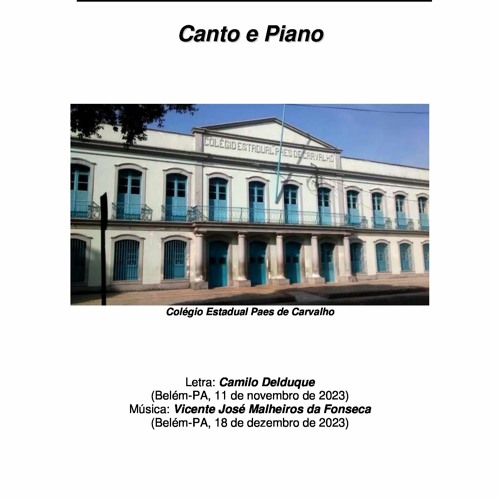 Stream Hino Do Aluno Cepeceano Vicente Malheiros Da Fonseca Camilo Delduque Canto E Piano 2650