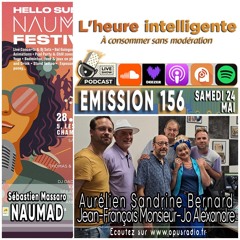 L’heure intelligente EM156 - 24/05/25 : Sébastien Massaro, Hello Summer Festival à Champignelless