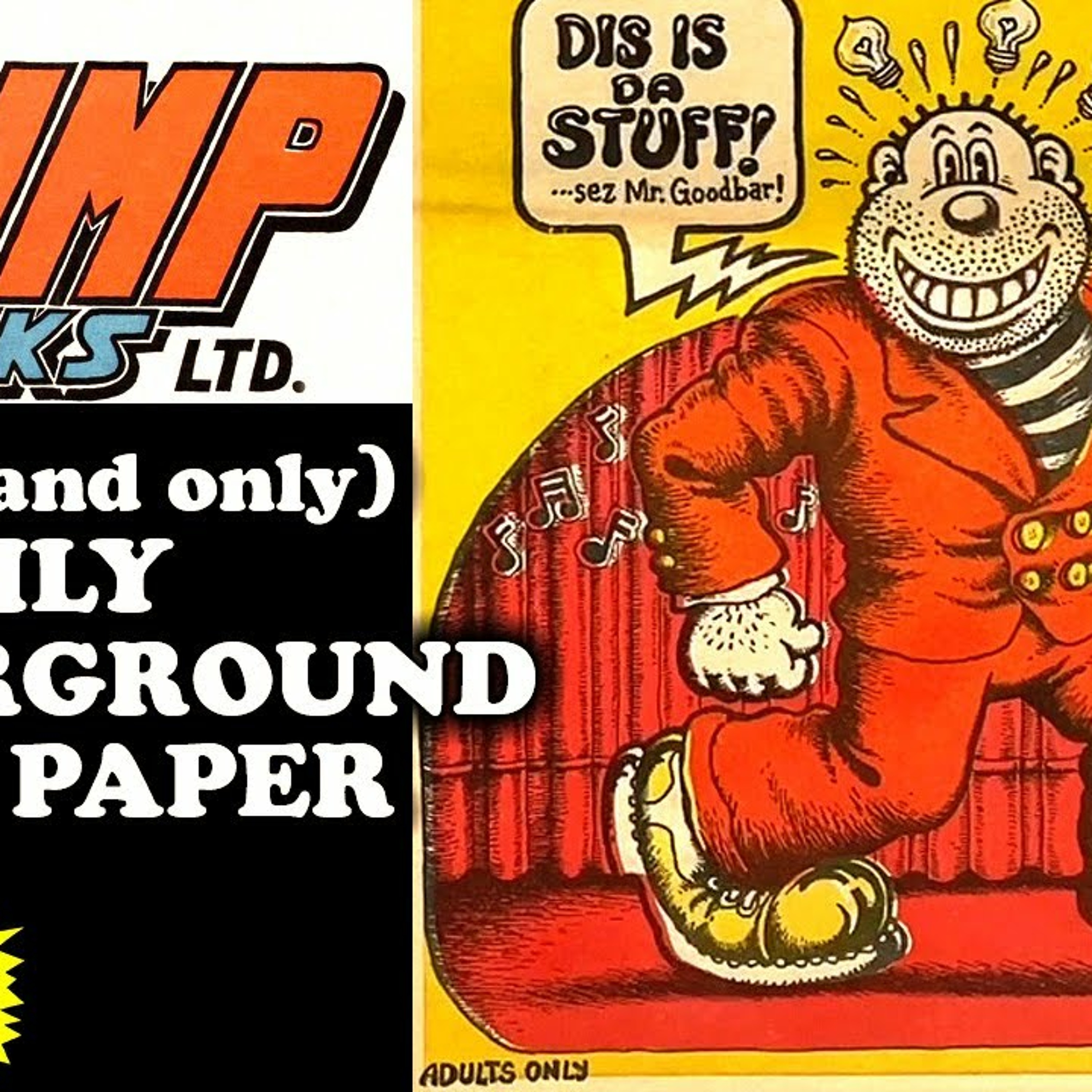 RARE Underground, Gothic Blimp Works Will NEVER Be Reprinted! SEE it HERE! Warren Bernard Tom Scioli episode artwork