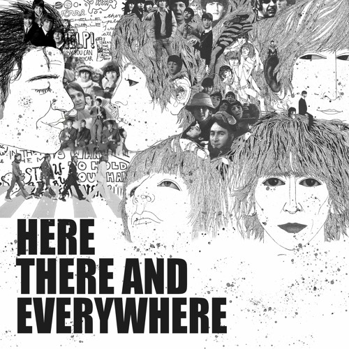 The Beatles Here, There And Everywhere Song Lyric Music Wall Art