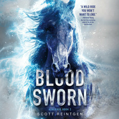 Bloodsworn by Scott Reintgen, read by Rebecca Soler, Andrew Eiden, Lauren Fortgang