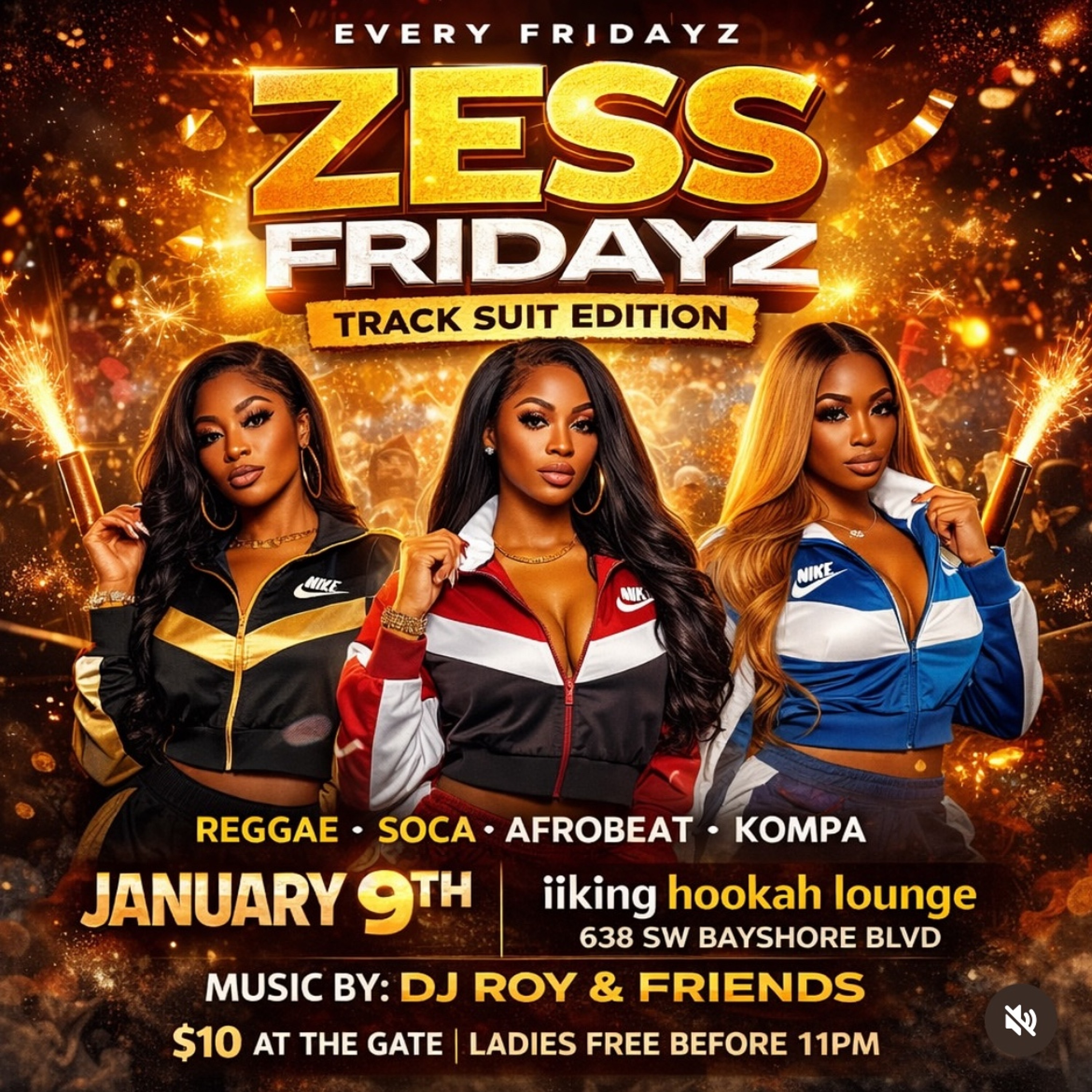 ZESS FRIDAY DJ ROY SOCA X DANCEHALL X HIP HOP X LATINO 01.10.2026 LIVE AUDIO