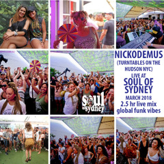 NICKODEMUS at SOUL OF SYDNEY MAR 18 - Afro Latin Global Funk Vibes | Mix #433