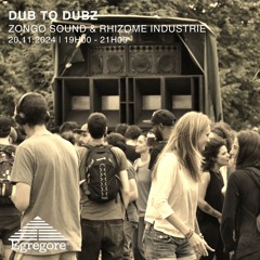 Rhizome Industrie invite Zongo Sound - Dub to Dubz (Novembre 2024)