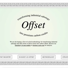 Tega Brain & Sam Lavigne Launch of 'Offset'