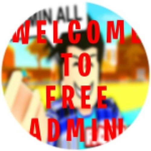 FREE ADMIN] - Roblox