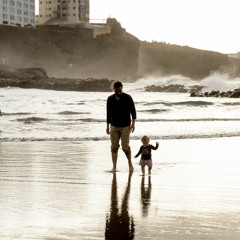 A Father's Protective Gaze