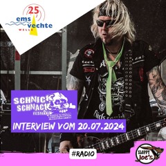 Schnick Schnack Festival 2024 - Live Interview Ems Vechte Welle